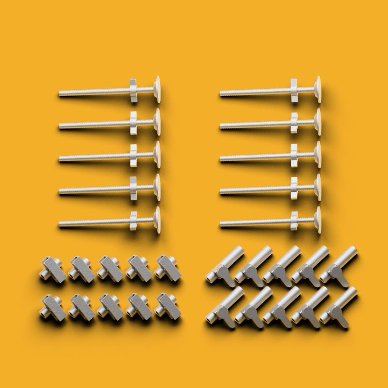 CATASTA 壁当てジャッキ 10個セット